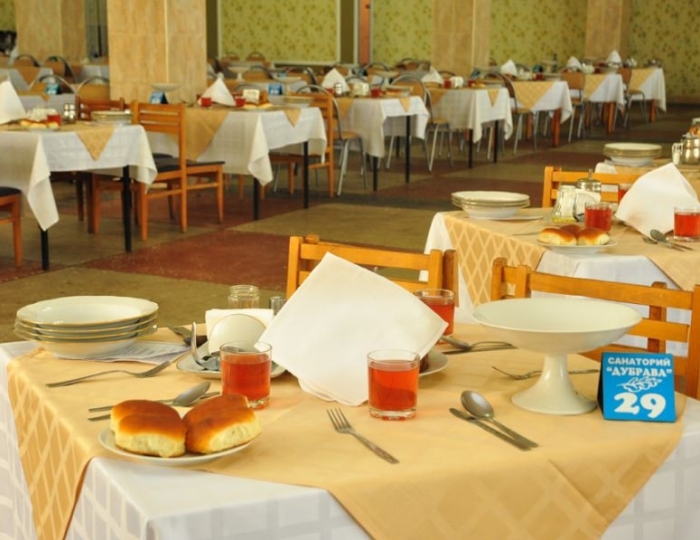 Столовая - Санаторий «Дубрава» Железноводск